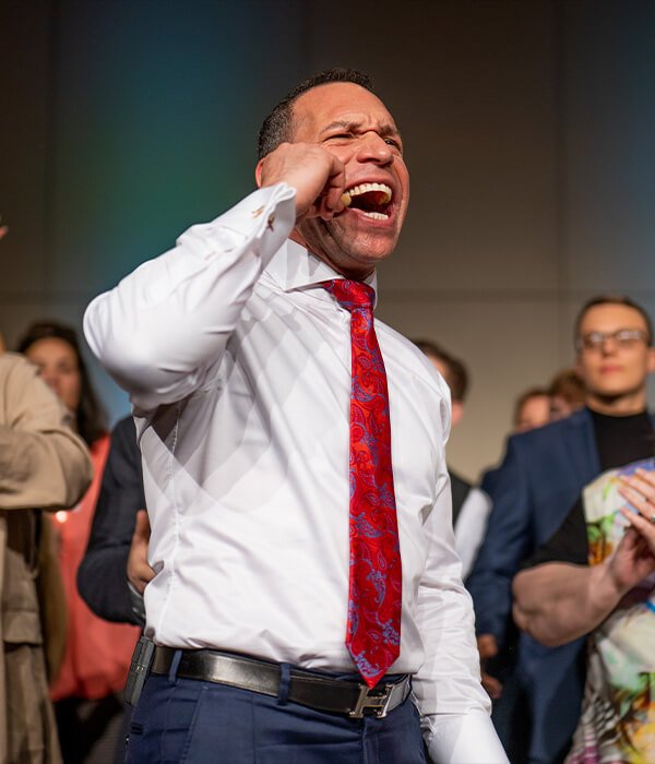 Marc Galal auf der Event-Bühne